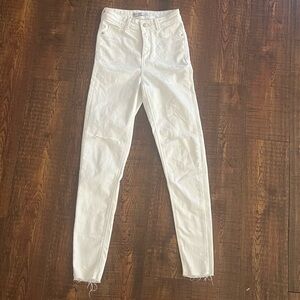 Zara white jeans size us 2
